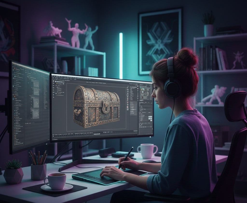 3D-Texturierung Grundlagen Kurs