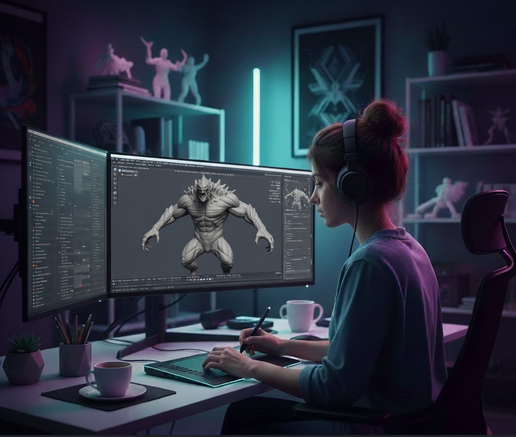 ZBrush Sculpting Meisterschaft Kurs